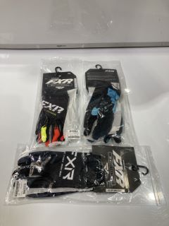 BOX OF ASSORTED ITEMS INCLUDING REFLEX MX GLOVE SIZE XL RRP £120