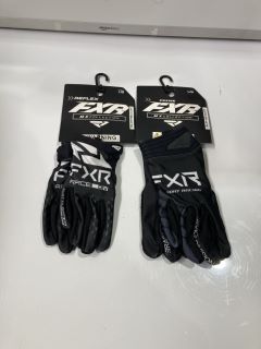 BOX OF ASSORTED ITEMS INCLUDING REFLEX MX GLOVE SIZE XL RRP £120