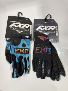 BOX OF ASSORTED ITEMS INCLUDING THE REFLEX MX SIZE M RRP £120