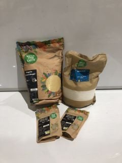 QTY OF ITEMS INCLUDING WHOLE FOOD EARTH ORGANIC GROUND GINGER