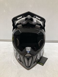 FRX CLUTCH EVO LE HELMET BLACK/SILVER TOTAL RRP £135