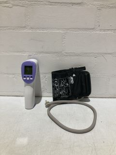 QTY OF ITEMS INCLUDING HI-FI TEMP THERMOMETER