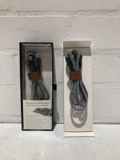 QTY OF ITEMS INCLUDING NATIVE UNION BELT CABLE 4FT USB-C TO USB-C