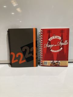 QTY OF BOOKS INCLUDING 2022-23 NOTEPAD