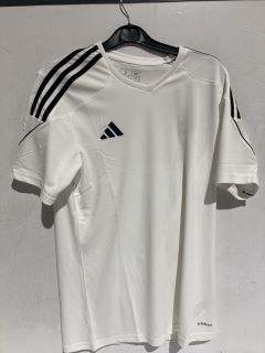 ADIDAS TIRO 23 JERSEY BLACK/WHITE UK SMALL, TO ALSO INCLUDE ADIDAS TIRO 23 TRAINING JACKET BLUE MEDIUM