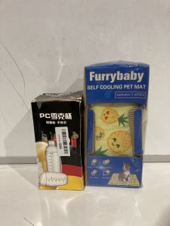 QTY OF ASSORTED ITEMS TO INCLUDE FURRYBABY SELF COOLING PET MAT