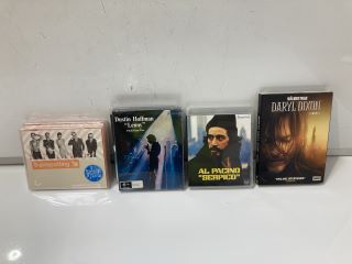 QTY OF ASSORTED DVDS TO INCLUDE A STAR IS BORN, THE DEADLY AFFAIR (18+ ID REQUIRED)