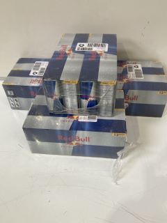 4 X 12 PACK RED BULL 250ML CAN