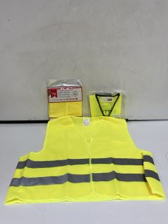 QTY OF MENS HI-VIS VESTS