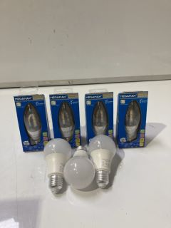 QTY OF MEGAMAN DIMMABLE LED 5W LIGHT BULB