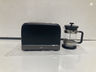 2 X WITT CLASSIC TOASTER, TO ALSO INCLUDE 800ML COFFEE MAKER