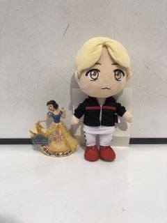 2 X TINYTAN 'JIMIN' PLUSH TOY, TO ALSO INCLUDE DISNEY SHOWCASE COLLECTION SNOW WHITE FIGURE