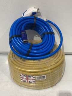 TRUMA WATER PRESSURE REGULATOR WATERLINE PIPE TO ALSO INCLUDE YELLOW GARDEN HOSE PIPE 50M