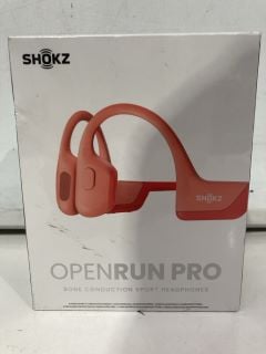 SHOCKZ OPEN RUN PRO BONE CONDUCTION SPORT HEADPHONES