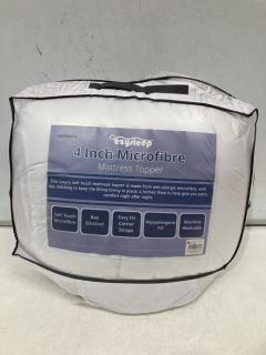 EZYSLEEP 4 INCH MICROFIBRE TOPPER - SUPERKING