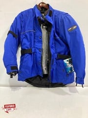 FRANK THOMAS MENS AQUA PORE MEMORY FOAM COMFORT PADDING WATERPROOF MOTORCYCLE JACKET RRP £100