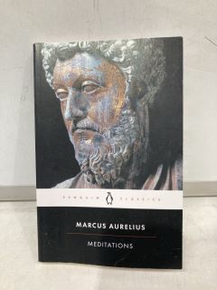 BOX OF ASSORTED BOOKS TO INCLUDE MEDITATIONS BY MARCUS AURELIUS