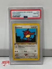 QTY OF ASSORTED POKEMON CARDS TO INC "HOOTHOOT" 1ST EDITION GEM MT 10 & CHARIZARD GX GOLD CARD TOTAL RRP £400