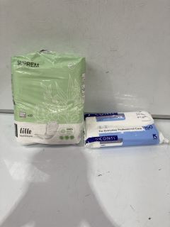 QTY OF ITEMS TO INCLUDE WOMEN'S SANITARY PADS & LINERS