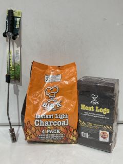 QTY OF ITEMS TO INCLUDE INSTANT LIGHT CHARCOAL