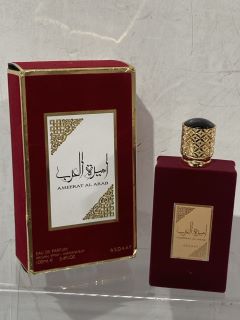 QTY OF ITEMS TO INCLUDE AMEERAT AL ARAB EAU DE PARFUM 100ML