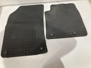 QTY OF ITEMS TO INCLUDE CAR MATS FOR FRONT FOOTWELLS