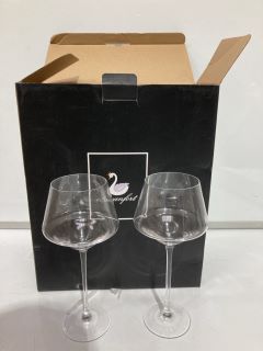 QTY OF ITEMS TO INCLUDE SWANFORT WINE GLASS GIFT SET