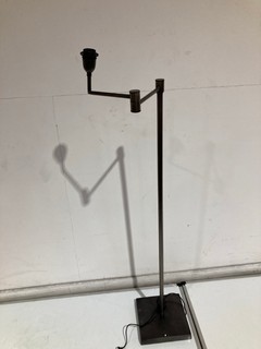 NKUKU KARA STANDING LAMP AGED BRONZE LARGE ADJUSTABLE APPROX 145 X 35 X 26CM KL0602 RRP £350