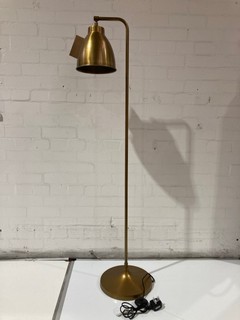 NKUKU MUTURI FLOOR LAMP ANTIQUE BRASS ONE SIZE 146 X 31CM (DIA) RRP £350