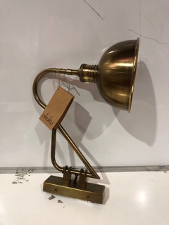 NKUKU PULAU WALL LIGHT ANTIQUE BRASS SMALL PS1701 RRP £68.89