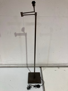 NKUKU KARA STANDING LAMP AGED BRONZE LARGE ADJUSTABLE APPROX 145 X 35 X 26CM KL0602 RRP £350