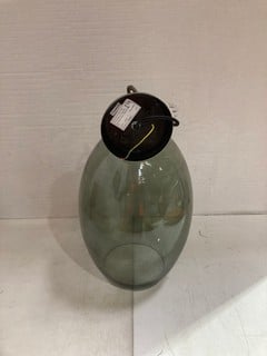 NKUKU OTORO GLASS PENDANT LARGE OVAL OP2801 - RRP £250