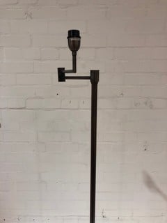 NKUKU KARA STANDING LAMP - AGED BRONZE - LARGE ADJUSTABLE APPROX 145 X 35 X 26CM RRP £350