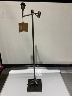 NKUKU KARA STANDING LAMP AGED BRONZE LARGE ADJUSTABLE APPROX 145 X 35 X 26CM KL0602 RRP £350