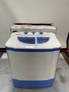 TECTAKE SEMI AUTO WASHING MACHINE 400777