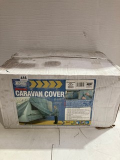 ASSORTED ITEMS INCLUDE MAYPOLE QUALITY ACCESSORY BREATHABLE CARAVAN COVER 12' TO 14'