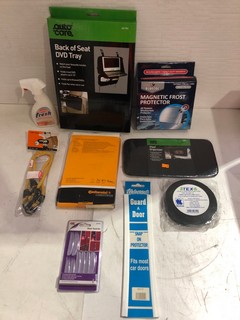 BOX WITH ASSORTED ITEMS INCLUDE CONTINENTAL CONTITECH CONTI SYNCHROBELT CT 949