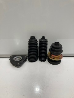 QTY OF ASSORTED RUBBER CAR PARTS