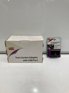 QTY OF ASSORTED ITEM TO INCLUDE AUTOCARE REDLINE 300 SERIES LARGE FIRST AID KIT & AUTOCARE TWIN SOCKET ADAPTOR