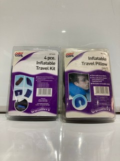 QTY OF ITEMS TO INCLUDE ARMORALL DASHBOARD WIPES & AUTOCARE 4PC INFLATABLE TRAVEL KIT