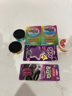 QTY OF ITEMS TO INCLUDE SWIZZELS MATLOW DOUBLE-DIP CAR FRESHENER & CALIFORNIA SCENTS CAR FRESHENER