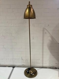 NKUKU MUTURI FLOOR LAMP ANTIQUE BRASS ONE SIZE 146 X 31CM (DIA) RRP £350