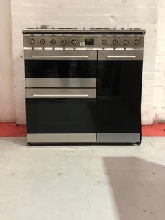 SMEG SYMPHONY SY93-1 DUAL FUEL RANGE COOKER (003175776) RRP £2299