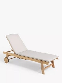 JOHN LEWIS ANYDAY WOOD SUNLOUNGER (003330487) RRP £279