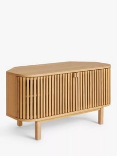 A JOHN LEWIS SLATTED SMALL TV STAND (003331399) RRP £549