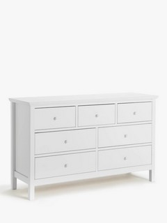 JOHN LEWIS ANYDAY WILTON 7 DRAWER CHEST WHITE (003331848) RRP £399