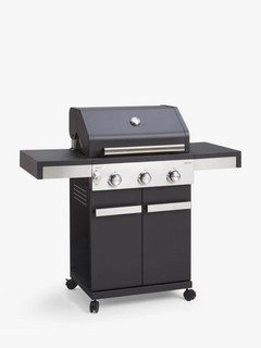 JOHN LEWIS GRILLSTREAM 3 BURNER HYBRID GAS AND CHARCOAL BBQ (03332402) RRP £429