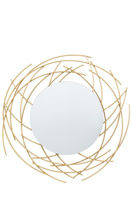 BARKING MIRROR IN GOLD - SIZE 1000 X 40X990MM - RRP £124.95