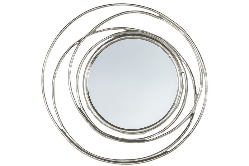 ALLENDE MIRROR IN SILVER 660 X 80 X 660MM - RRP £359