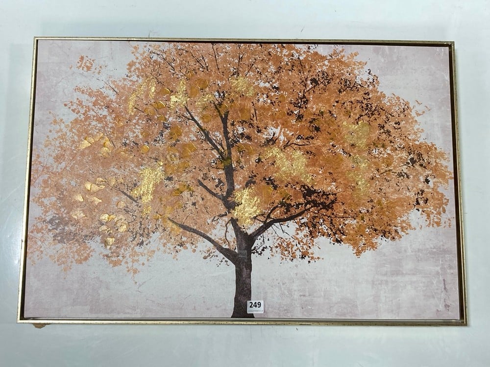 MIDAS TREE FRAMED ART - RRP £160